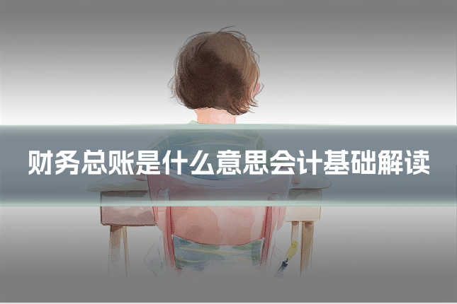 财务总账是什么意思会计基础解读