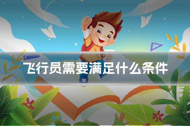 飞行员需要满足什么条件