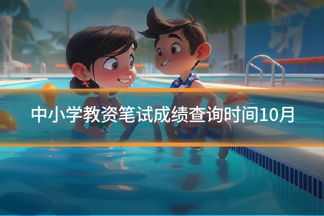 中小学教资笔试成绩查询时间10月