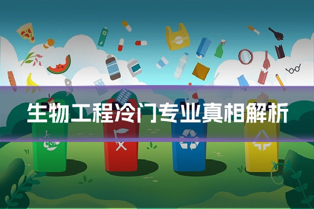 生物工程冷门专业真相解析