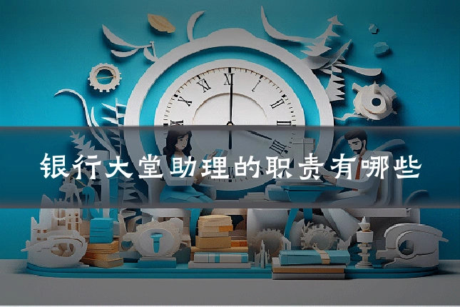 银行大堂助理的职责有哪些