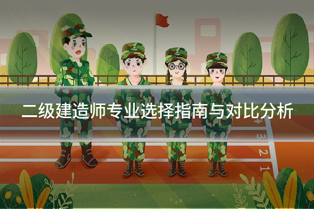 二级建造师专业选择指南与对比分析