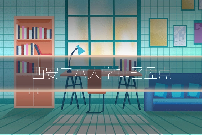西安二本大学排名盘点