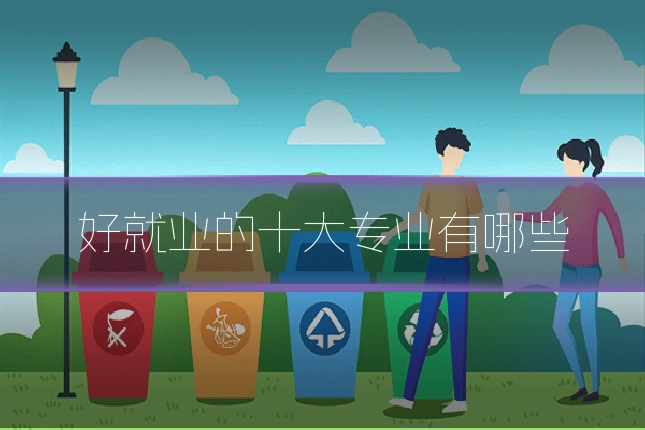好就业的十大专业有哪些