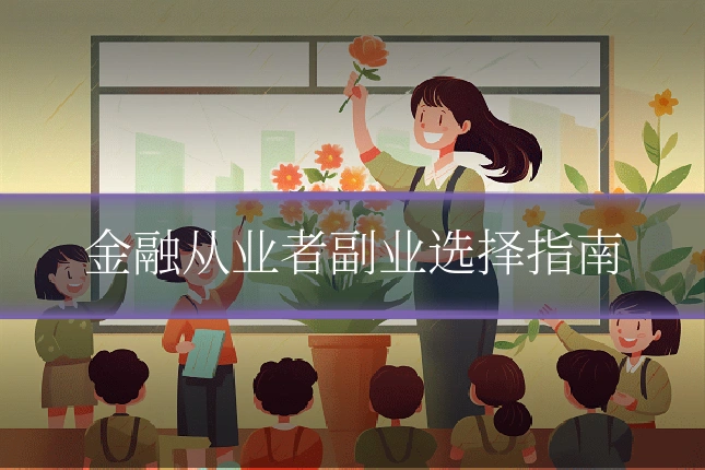 金融从业者副业选择指南