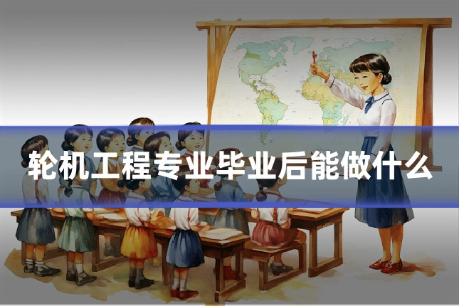 轮机工程专业毕业后能做什么