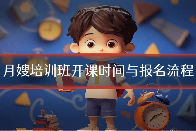 月嫂培训班开课时间与报名流程