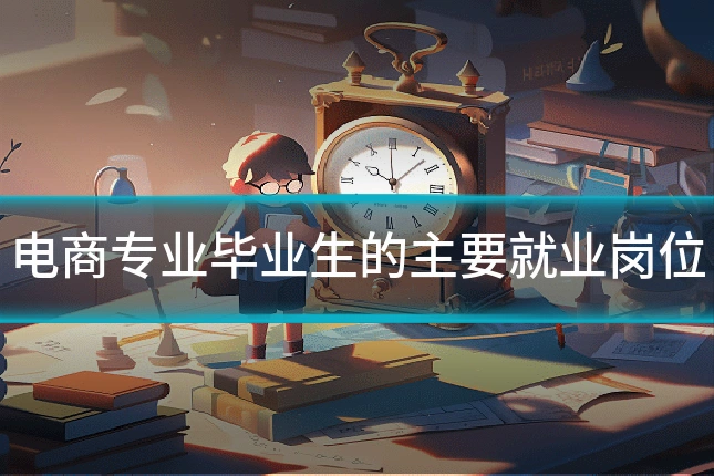 电商专业毕业生的主要就业岗位