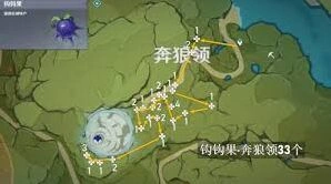 原神夏槲果位置采集指南