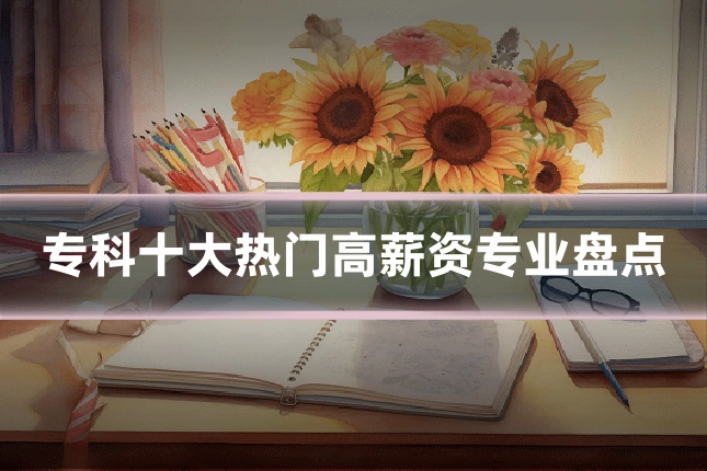 专科十大热门高薪资专业盘点