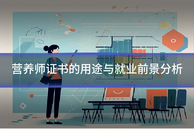 营养师证书的用途与就业前景分析