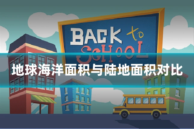 地球海洋面积与陆地面积对比
