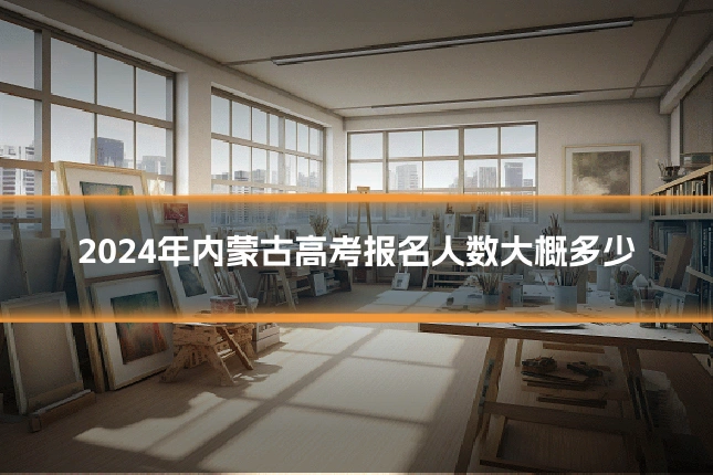 2024年内蒙古高考报名人数大概多少