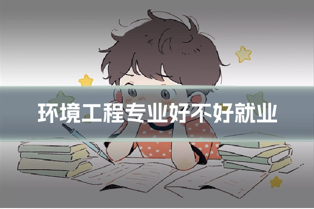 环境工程专业好不好就业