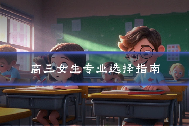 高三女生专业选择指南