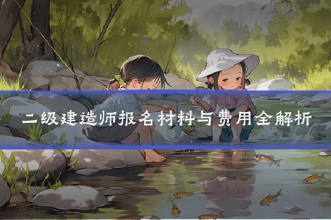 二级建造师报名材料与费用全解析