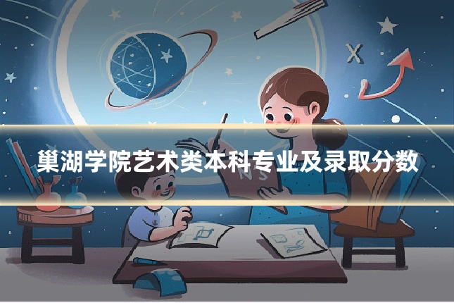 巢湖学院艺术类本科专业及录取分数
