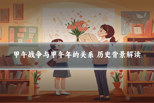 甲午战争与甲午年的关系 历史背景解读