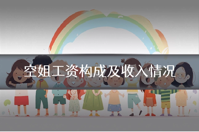 空姐工资构成及收入情况