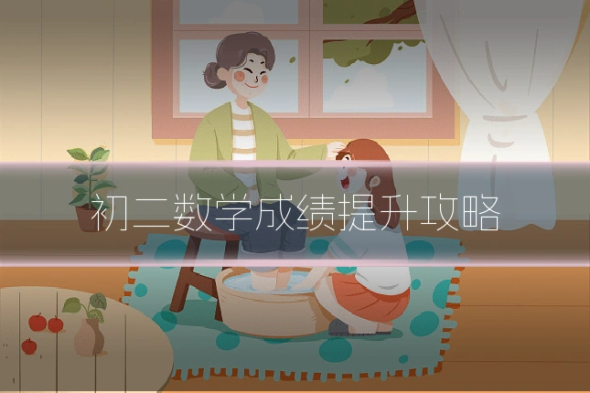 初二数学成绩提升攻略