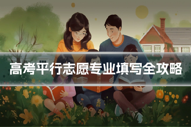 高考平行志愿专业填写全攻略