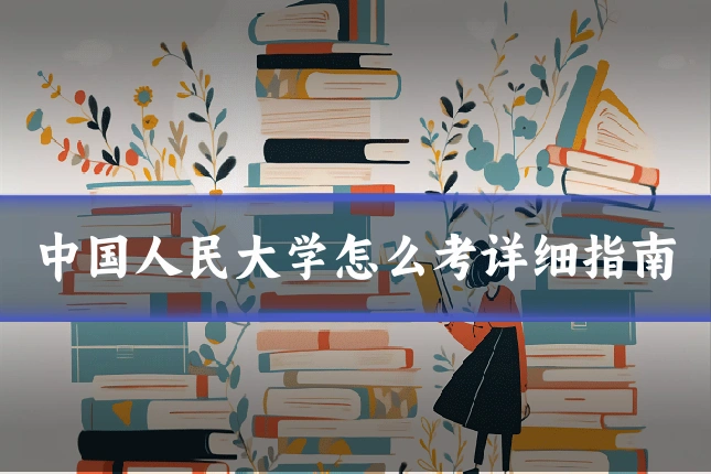 中国人民大学怎么考详细指南