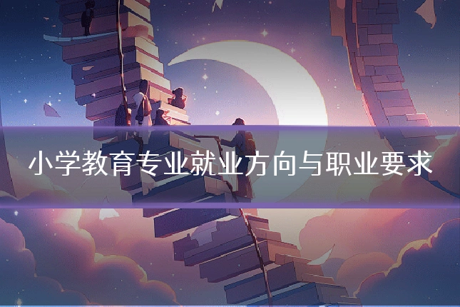 小学教育专业就业方向与职业要求