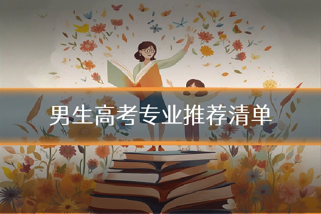 男生高考专业推荐清单