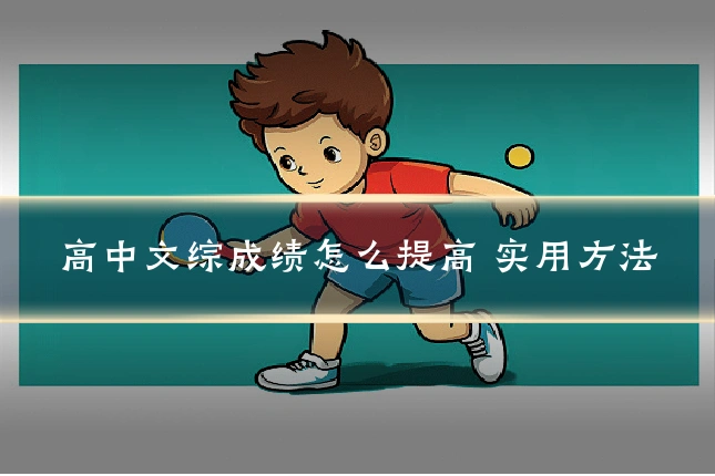 高中文综成绩怎么提高 实用方法