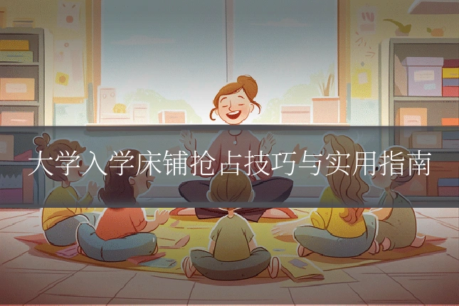大学入学床铺抢占技巧与实用指南