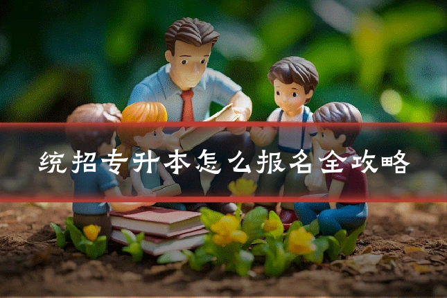 统招专升本怎么报名全攻略