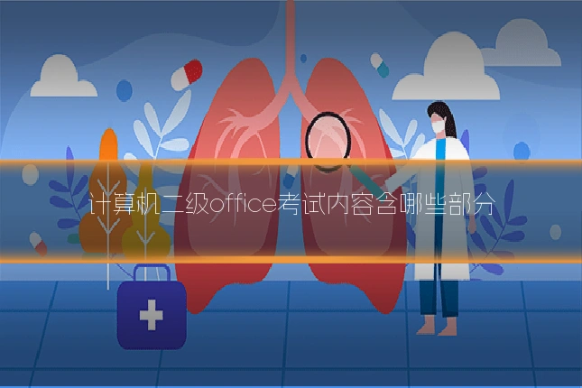计算机二级office考试内容含哪些部分