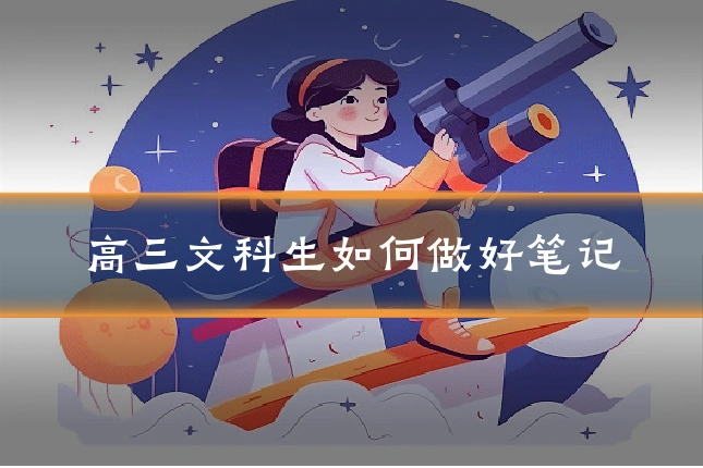 高三文科生如何做好笔记
