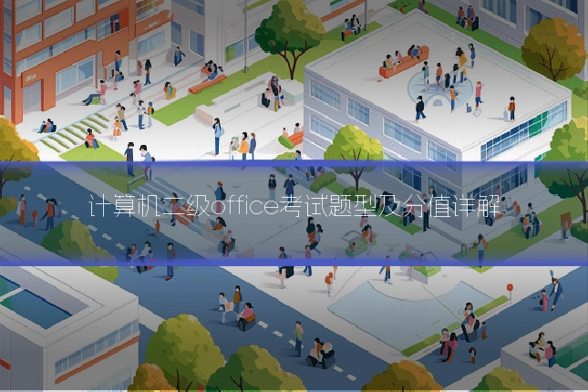 计算机二级office考试题型及分值详解