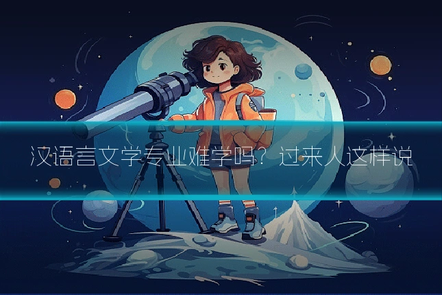 汉语言文学专业难学吗?过来人这样说