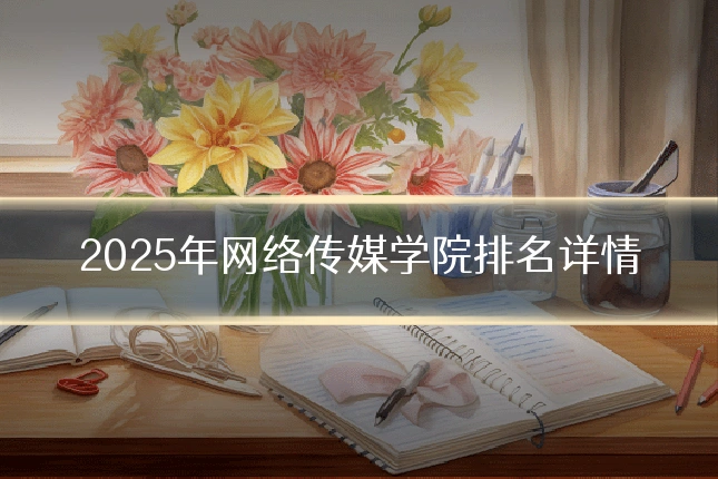 2025年网络传媒学院排名详情