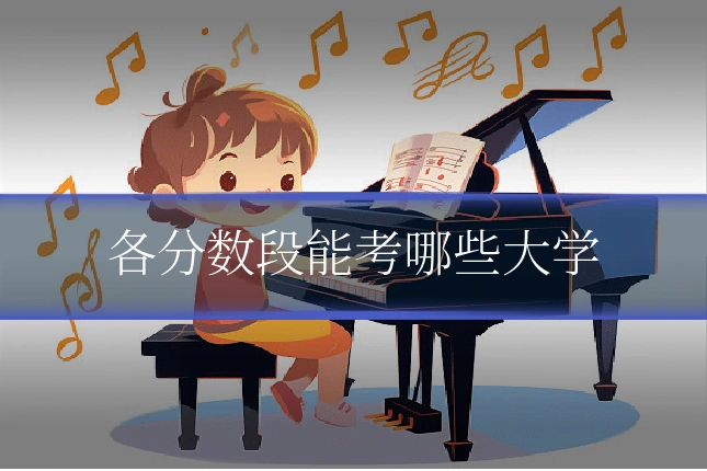 各分数段能考哪些大学