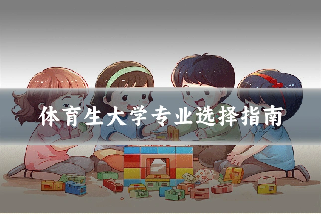 体育生大学专业选择指南