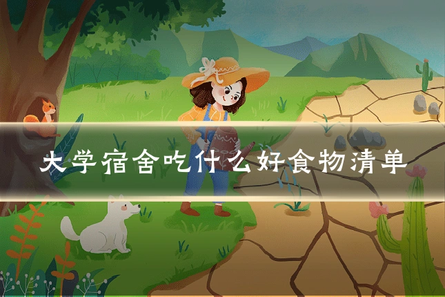 大学宿舍吃什么好食物清单