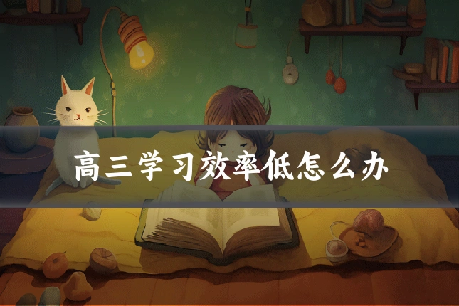 高三学习效率低怎么办
