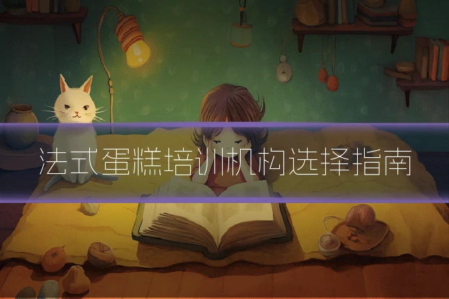 法式蛋糕培训机构选择指南