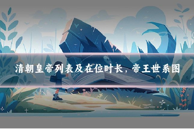 清朝皇帝列表及在位时长，帝王世系图