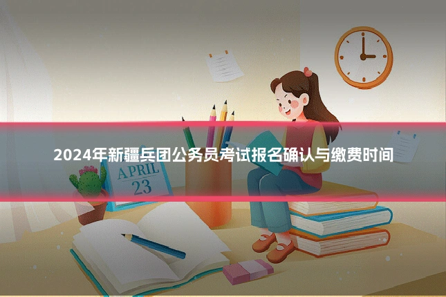 2024年新疆兵团公务员考试报名确认与缴费时间