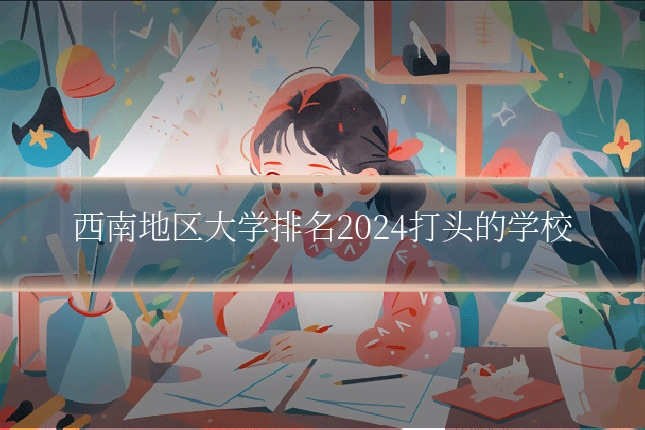 西南地区大学排名2024打头的学校