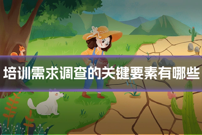 培训需求调查的关键要素有哪些