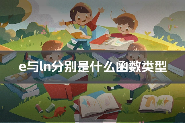 e与ln分别是什么函数类型