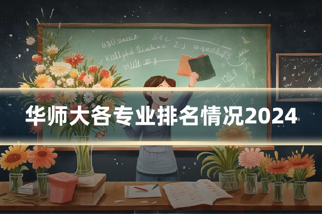 华师大各专业排名情况2024