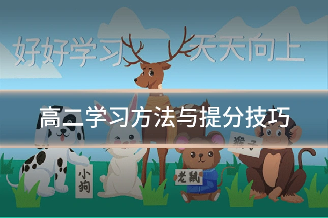 高二学习方法与提分技巧