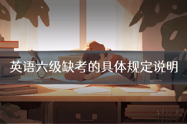 英语六级缺考的具体规定说明