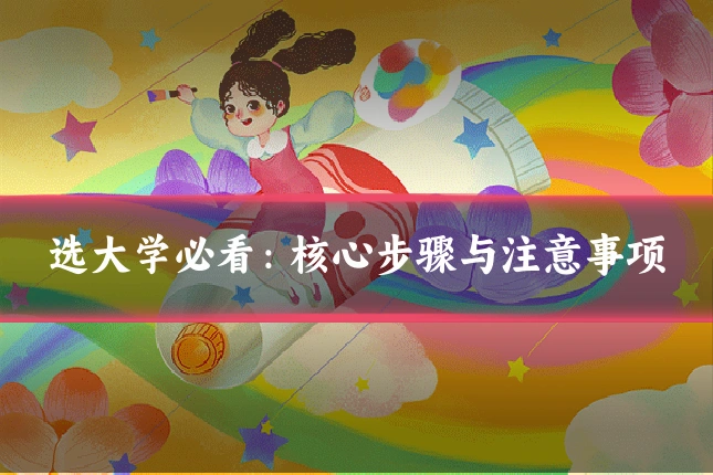 选大学必看:核心步骤与注意事项